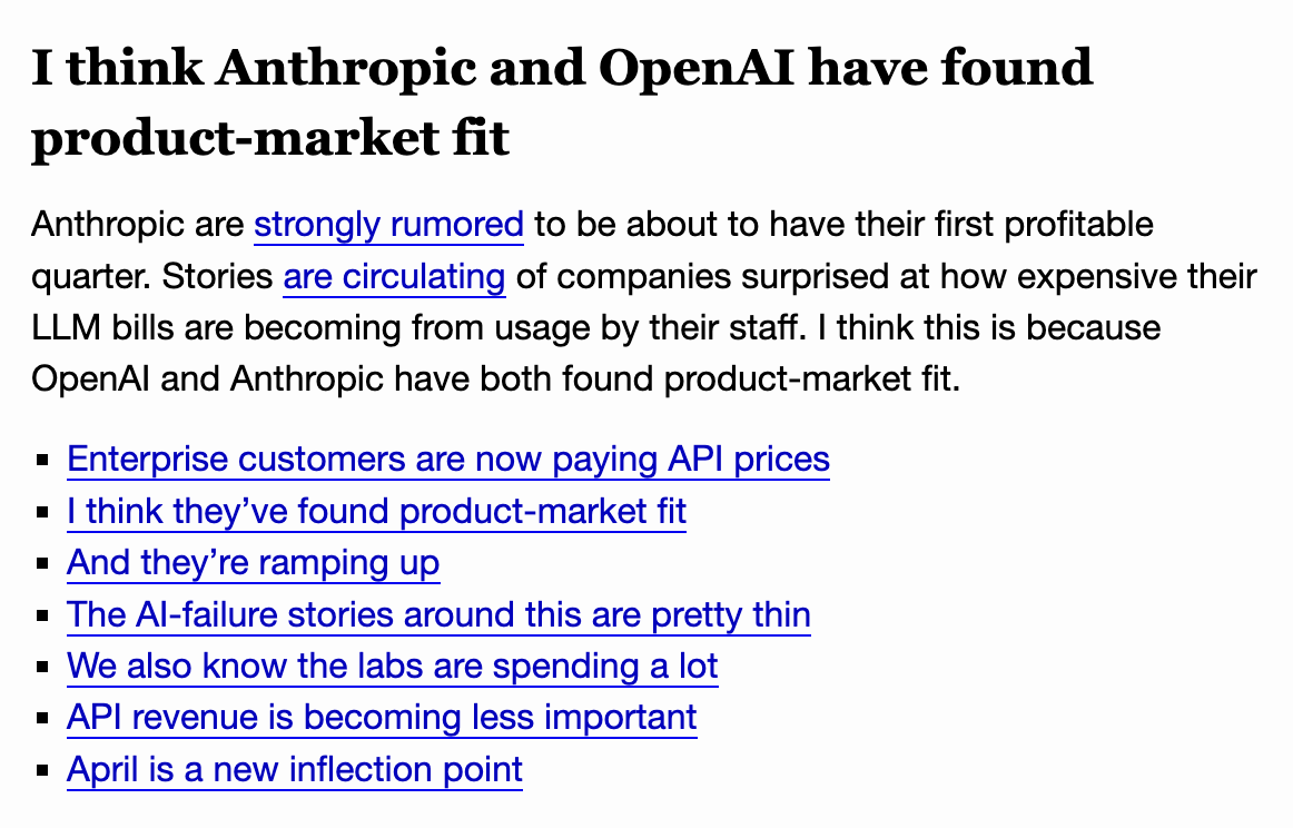 Anthropic 和 OpenAI 找到了 PMF 1
