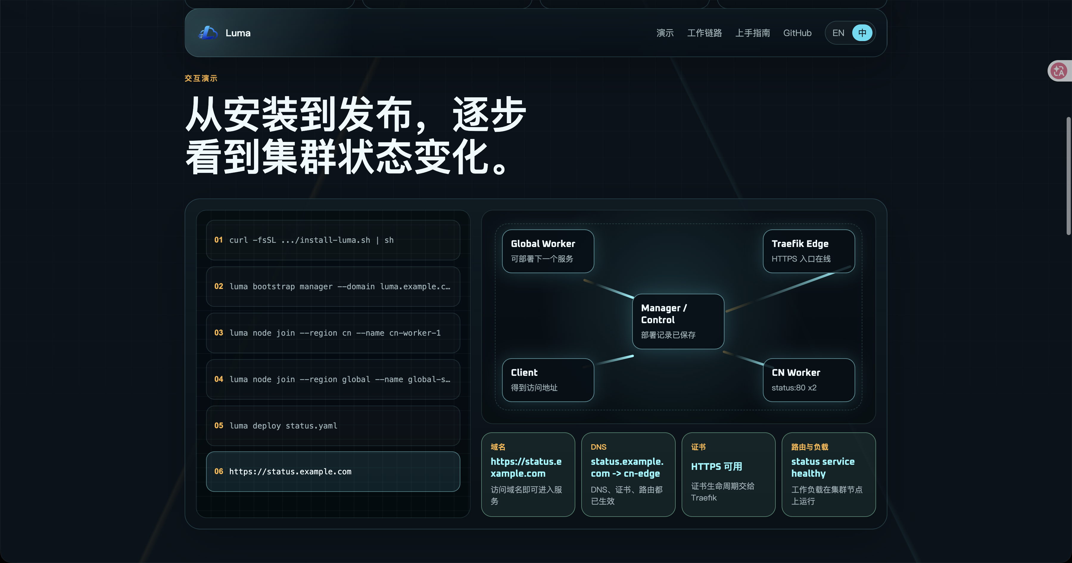 今天撸了个小玩意 —— luma 3