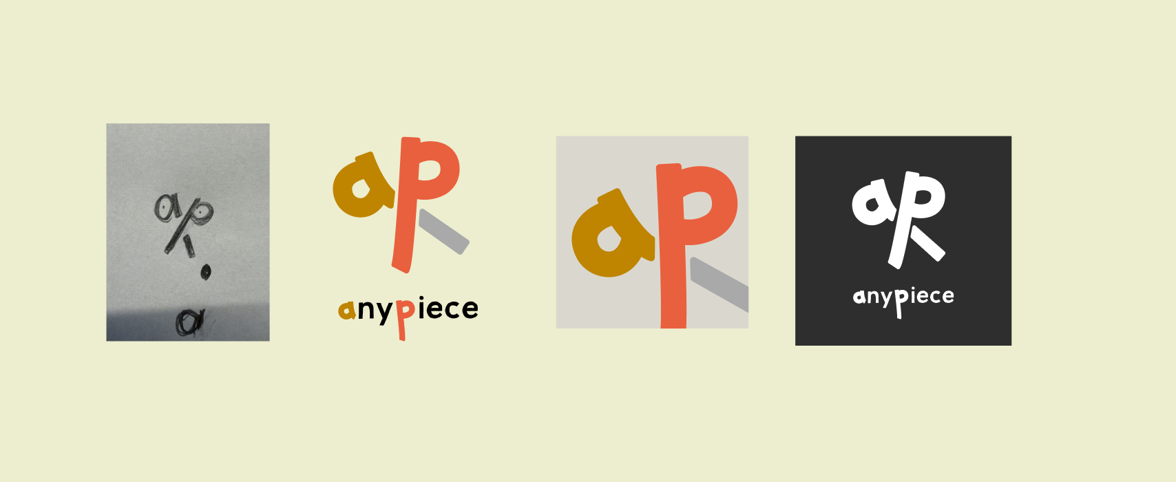 AnyPiece ios准备开始内测了，连夜设计了logo和app icon。虽然也让AI帮着设计了好多轮，最后还是我自… 2