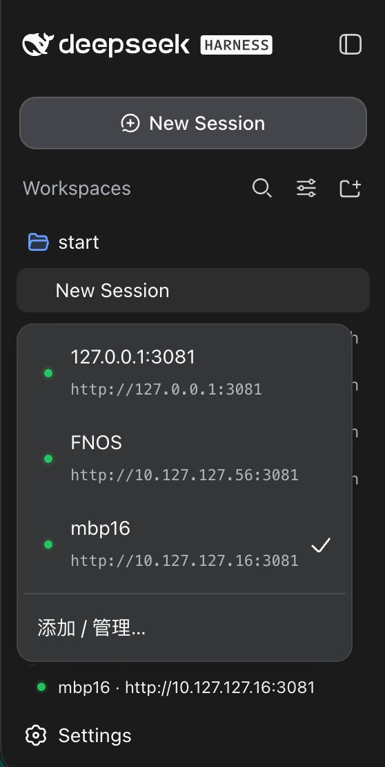 dsh web 拆成 host + webui。一份 UI，多机 daemon, 有在做的吗？ 卡官方没做认证，也拓展不… 1